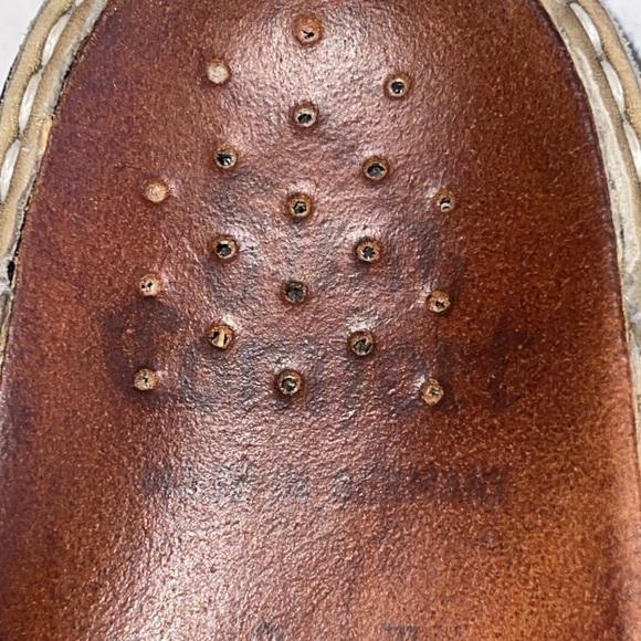 Finn Comfort Moss Green Leather Jamaika Walking Sandals - Picture 8 of 10